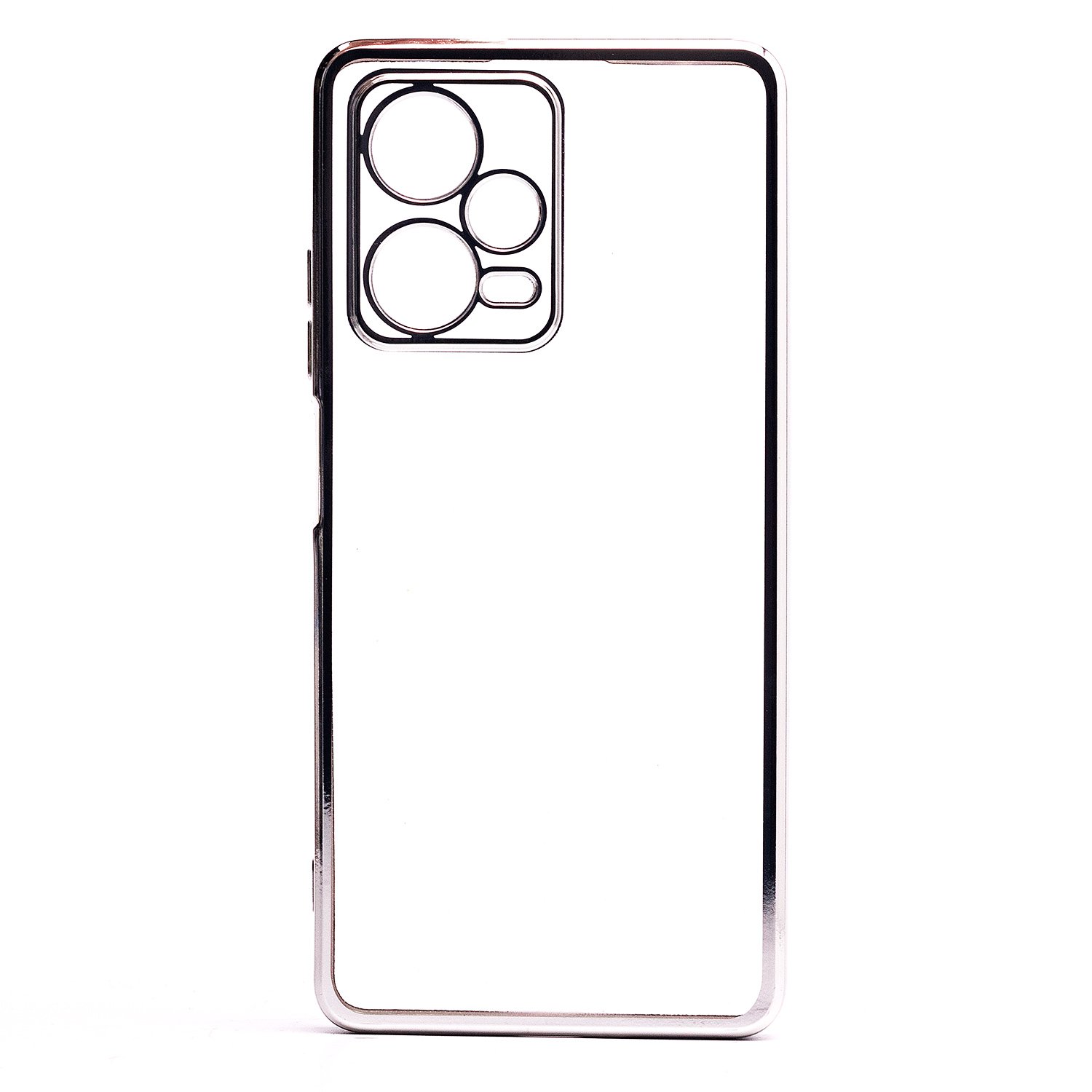 

Чехол-накладка Activ Pilot для смартфона Xiaomi Redmi Note 12 Pro, пластик, TPU, серебристый/прозрачный (212384)