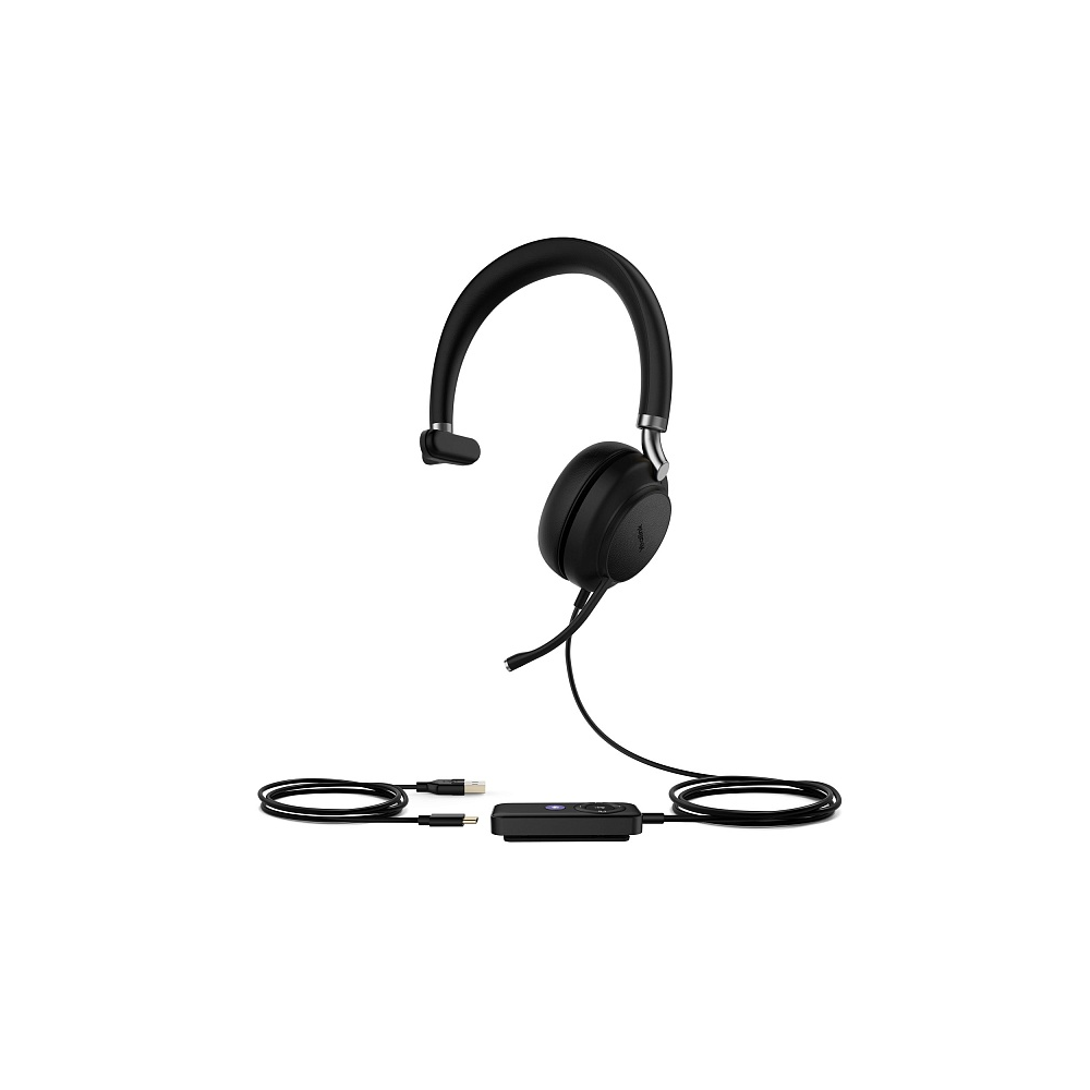 

Беспроводная гарнитура Yealink UH38, моно, Bluetooth, USB, 2 м, черный/серебристый (UH38 Mono UC-W/O BAT), UH38