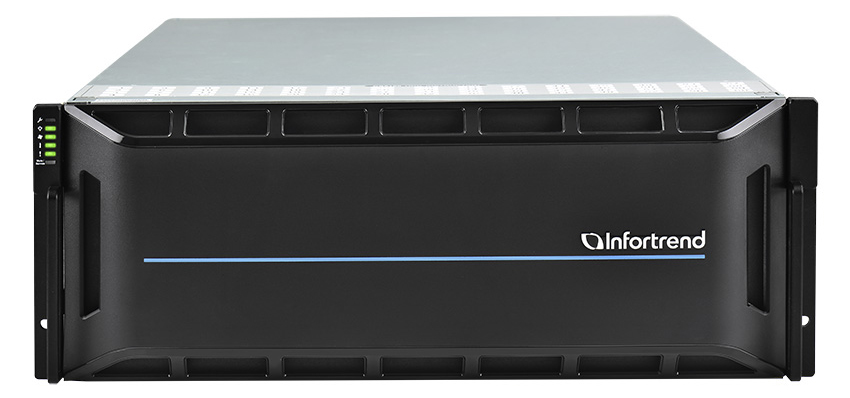 

Полка расширения Infortrend JB3060RL, 60x3.5" SATA/SAS HS, 2x10Gb iSCSI, 2x1.2кВт, 4 U (JB3060RL00-8U32), JB3060RL