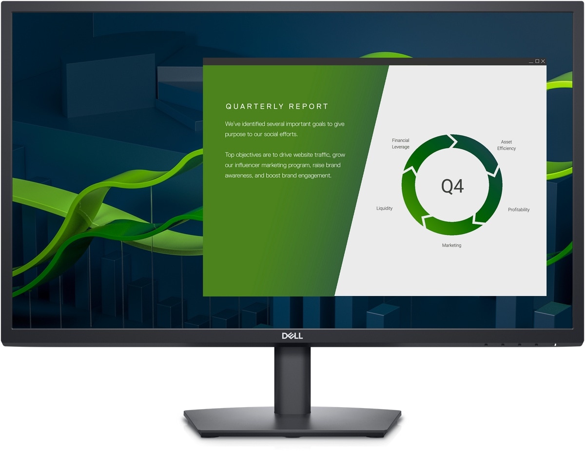 

Монитор 27" DELL E2722H IPS, 1920x1080 (16:9), 300кд/м2, 8мс, 178°/178°, FreeSync, VGA, DisplayPort, черный (BB-DEL1100120), E2722H