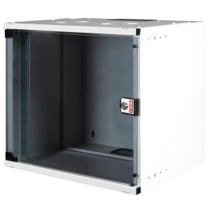 

Шкаф телекоммуникационный настенный 12U 540x400 мм, стекло, серый, разборный, Lande SET SOHO (LN-SS12U5440-LG), SET SOHO