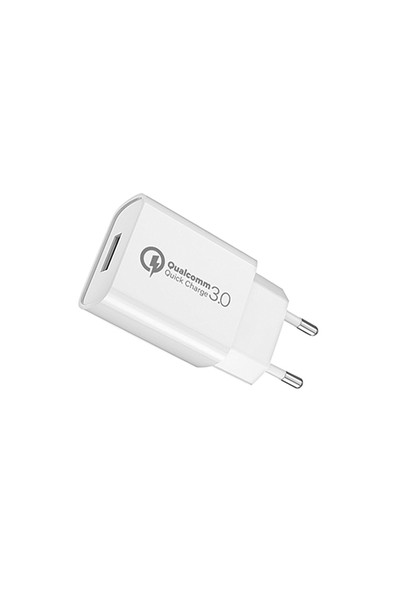 

Сетевое зарядное устройство Exployd Rash EX-Z-1147 18Вт, USB, Quick Charge, 3A, белый (EX-Z-1147), EX-Z-1147