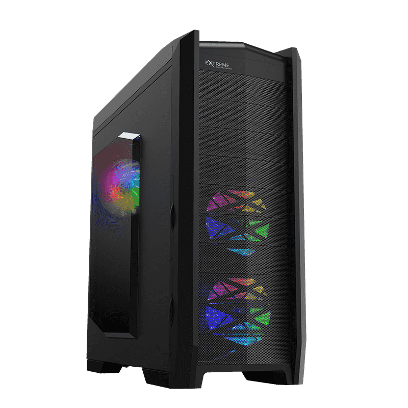 

Корпус GameMax Dragon Knight, EATX, Full-Tower, 2xUSB 3.0, RGB подсветка, черный, без БП (Dragon Knight), Dragon Knight