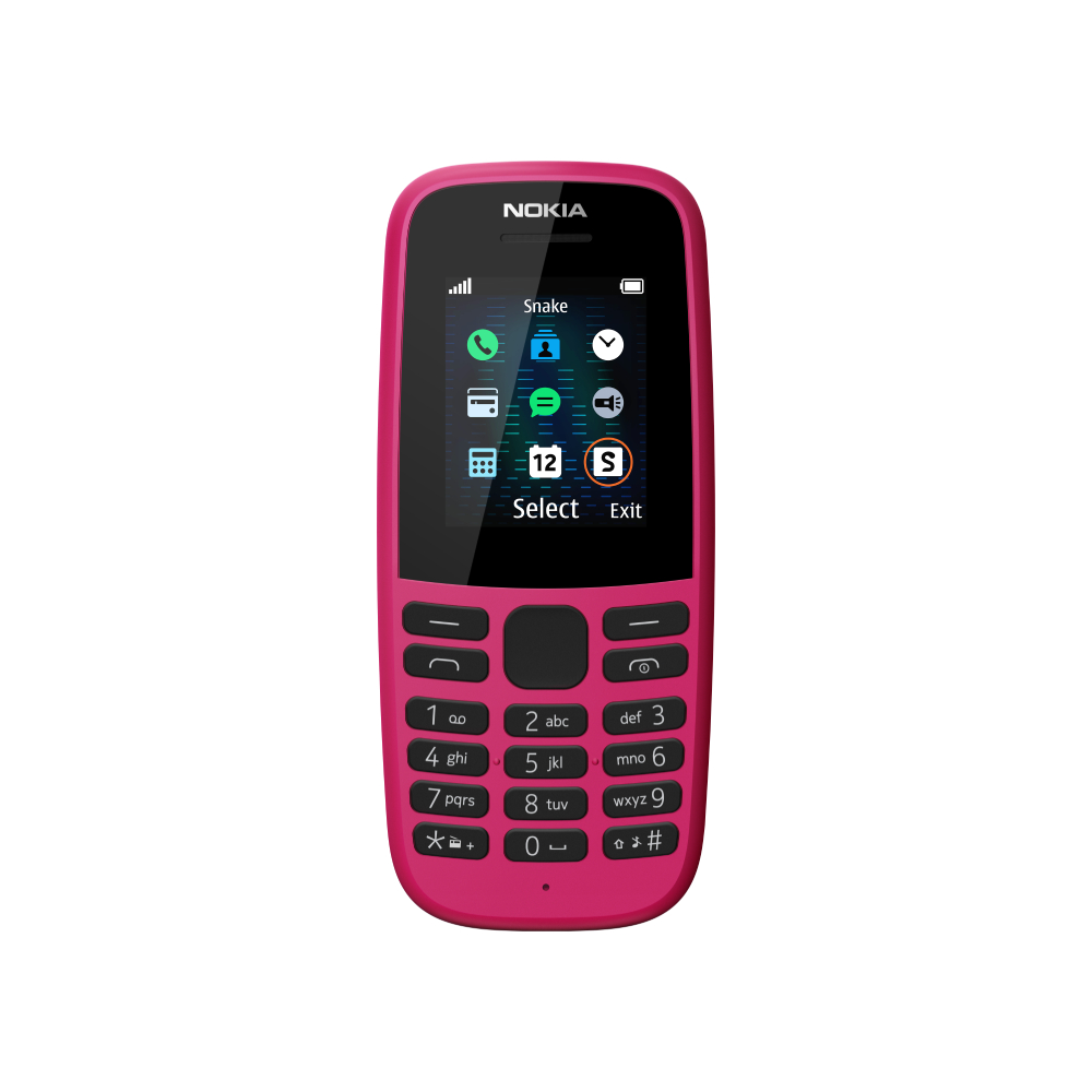 Мобильный телефон Nokia 105 SS (2019), 1.77