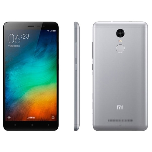 Смартфон Xiaomi Redmi Note 3 Pro 16Gb 5.5" 1920x1080 IPS, MSM8956, 2Gb RAM, 16Gb, 3G, 4G, WiFi, BT, GPS, 2xCam, 2-Sim, 4050mAh, Android 5.x, серый б/у, после ремонта (смена ПО), значительные следы эксплуатации, трещина на защитном стекле, без З/У. потёртости и царапины
