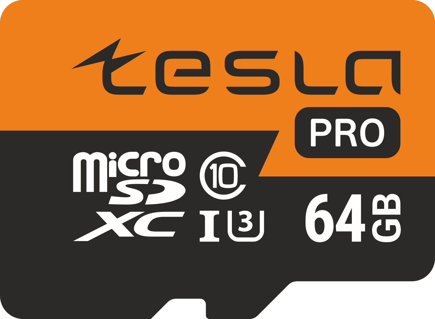 Карта памяти microSDXC TESLA 64Gb Class 10 UHS-I U3 (TSLMSD64GU3)