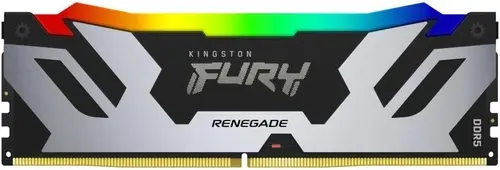 

Память DDR5 DIMM 16Gb, 6800MHz, CL36, 1.4 В, Kingston, FURY Renegade Silver RGB (KF568C36RSA-16) Retail, KF568C36RSA-16
