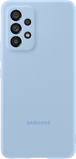 

Чехол-накладка Samsung Silicone Cover для смартфона Samsung Galaxy A53 5G, силикон, синий (EF-PA536TLEGRU)