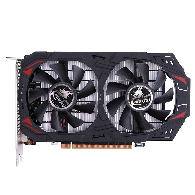 

Видеокарта Colorful NVIDIA GeForce GTX 1050ti NE 4G-V, 4Gb DDR5, 128 бит, PCI-E, DVI, HDMI, DP, Retail (GTX1050Ti NE 4G-V), NE 4G-V