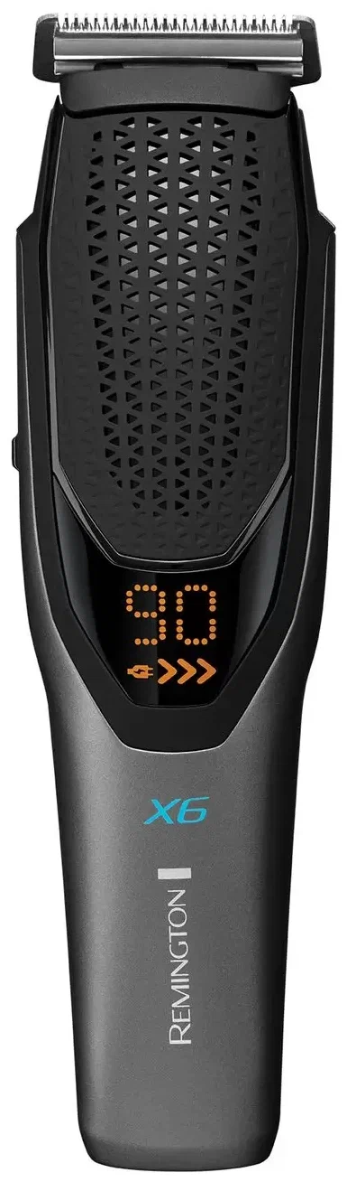 

Машинка для стрижки Remington POWER-X SERIES X6, Дисплей, насадок 4, серый/черный/бирюзовый (HC6000), POWER-X SERIES X6