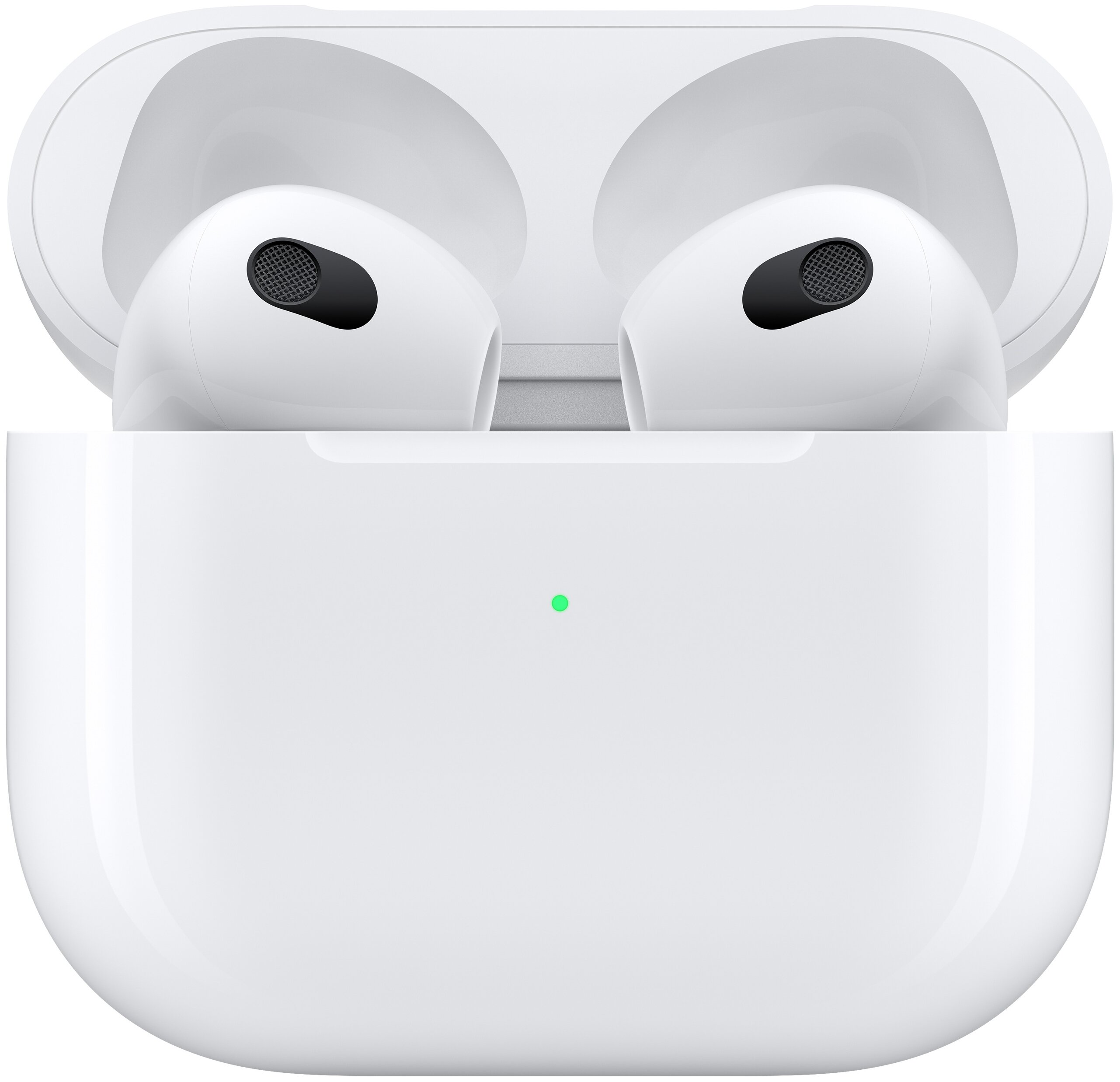 Беспроводные наушники Apple AirPods 3, белый (MPNY3ZA/A), 1165308 купить по  цене 21500 руб в Омске в интернет-магазине e2e4