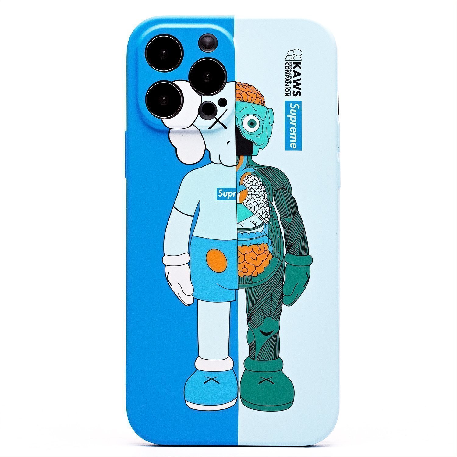 

Чехол-накладка Luxo Creative для смартфона Apple iPhone 13 Pro Max, силикон, синий (209486)