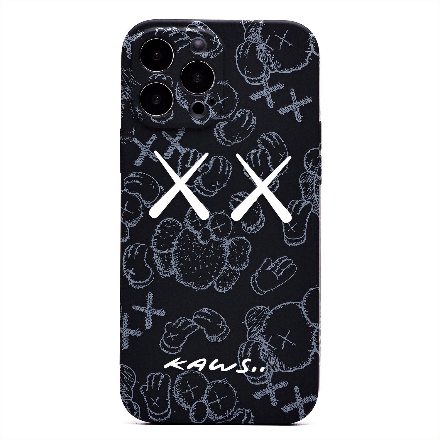 

Чехол-накладка Luxo Creative для смартфона Apple iPhone 13 Pro Max, силикон, черный (209491)