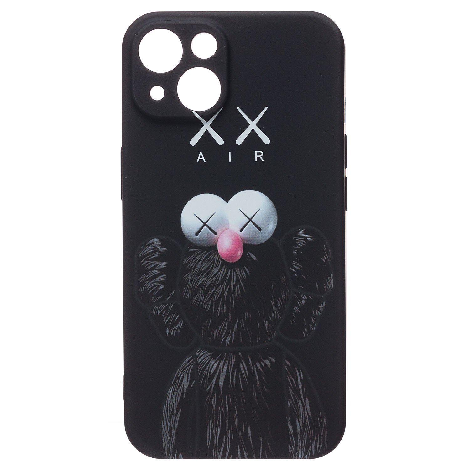 

Чехол-накладка Luxo Creative для смартфона Apple iPhone 14, силикон, черный (212072)
