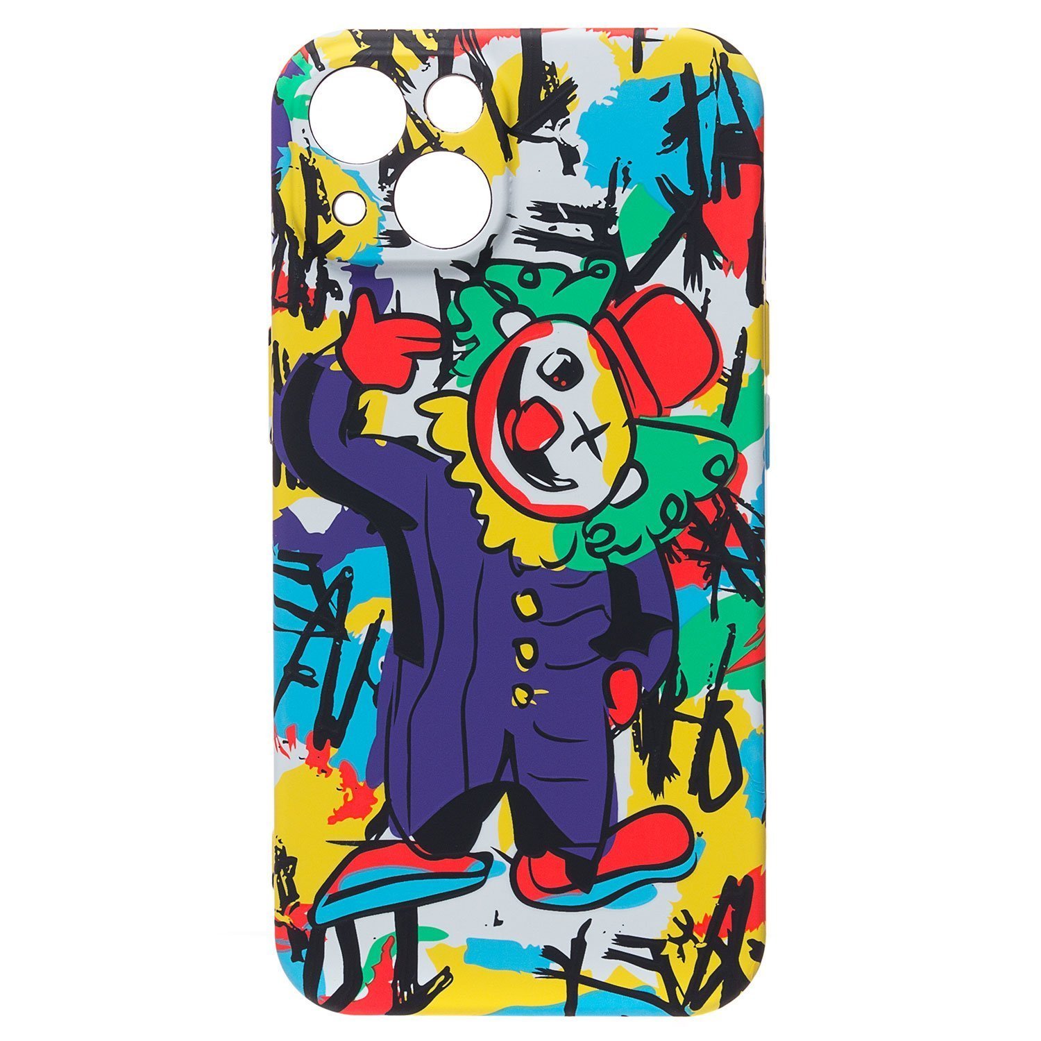

Чехол-накладка Luxo Creative для смартфона Apple iPhone 14, силикон, разноцветный 093 (212077)
