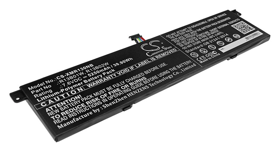 Аккумуляторная батарея CameronSino CS-XMR130NB для Xiaomi, 7.6 В, 5250mAh, черный