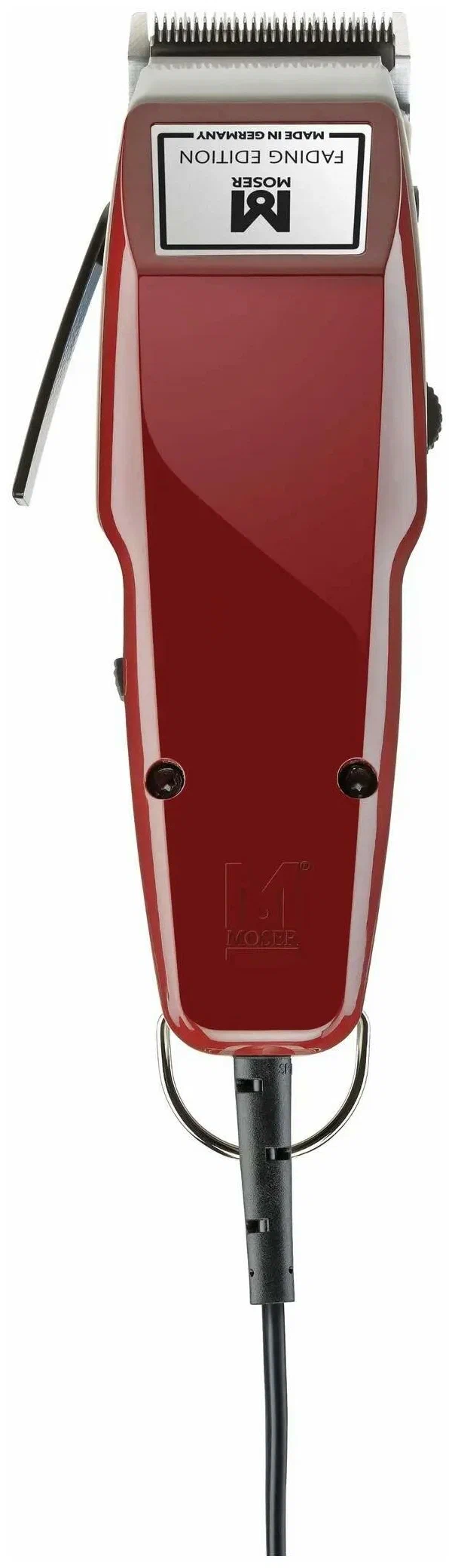 

Машинка для стрижки Moser 1400 FADING EDITION, насадок 2 2 м, бордовый (1400-0002), 1400 FADING EDITION