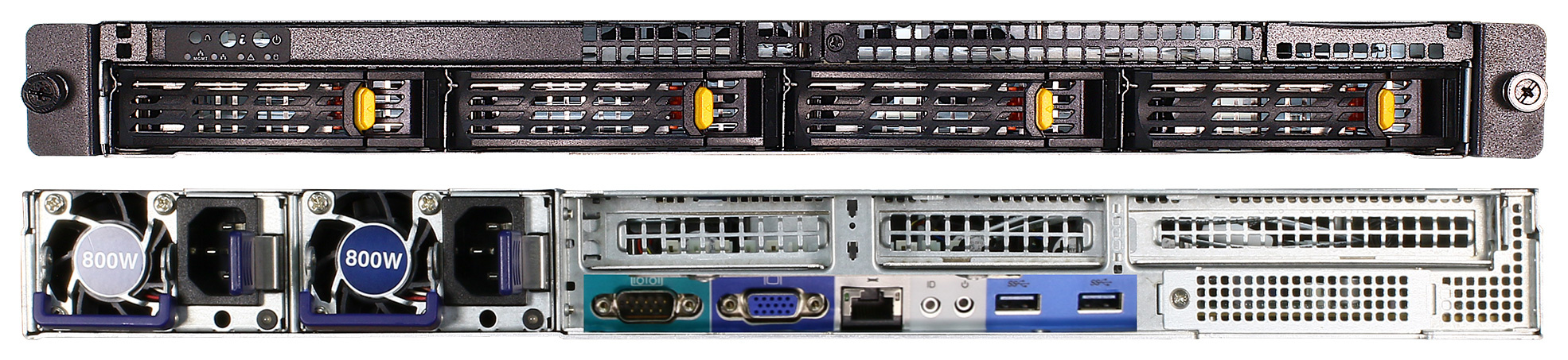 Сервер iRU Rock C1204P, 2 x Intel Xeon Silver 4208, 2 x 16Gb RAM