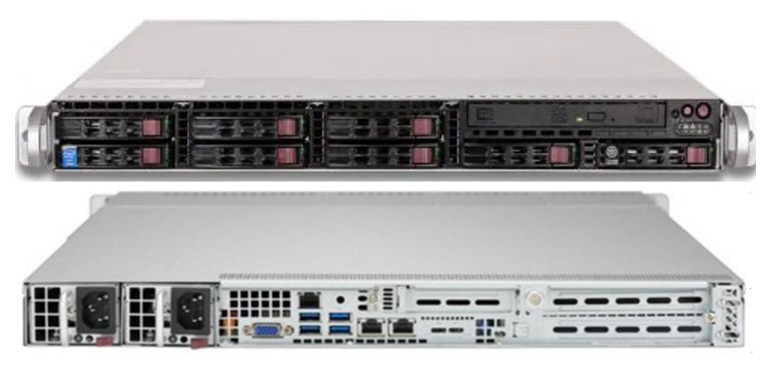 Сервер iRU S1208P, 2 x Intel Xeon Silver 4210R, 2 x 16Gb, RAM