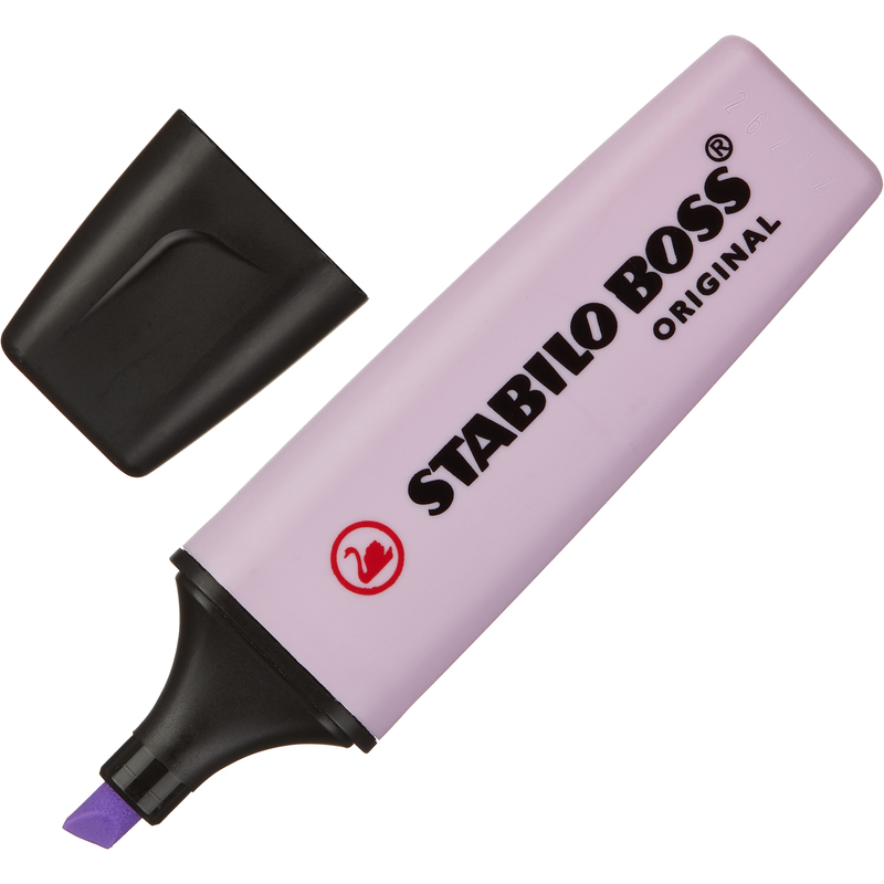 

Маркер Выделитель текста Stabilo Boss, фиолетовый (12693), 1-5мм, скошенный