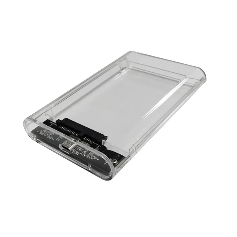 Внешний бокс AgeStar 3UB2P6C, 1x2.5", прозрачный