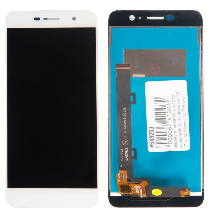 

Дисплей, матрица и тачскрин для Huawei Y6 Pro, Honor 4c Pro, белый (548253)