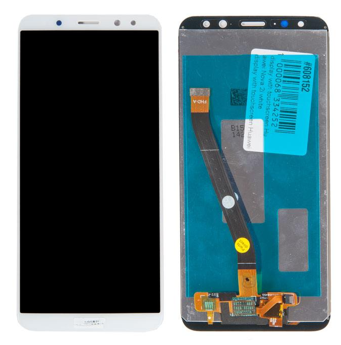 

Дисплей, матрица и тачскрин для Huawei Nova 2i белый (608152)