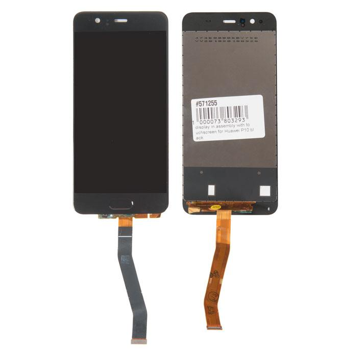 

Дисплей, матрица и тачскрин для Huawei P10 черный (571255)