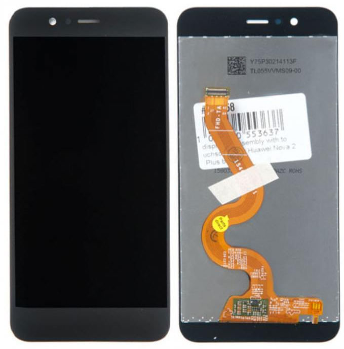 

Дисплей, матрица и тачскрин для Huawei Nova 2 Plus, P10 Selfie, черный (571258)