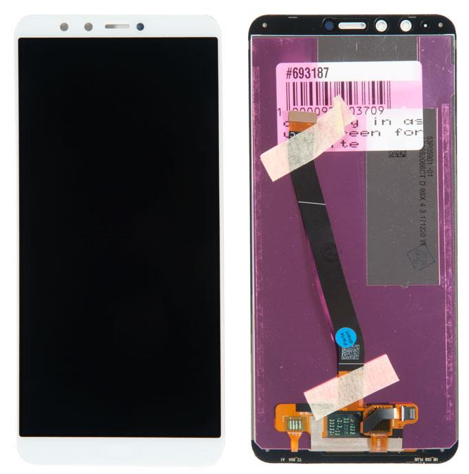 

Дисплей, матрица и тачскрин для Huawei Y9 2018, белый (693187)