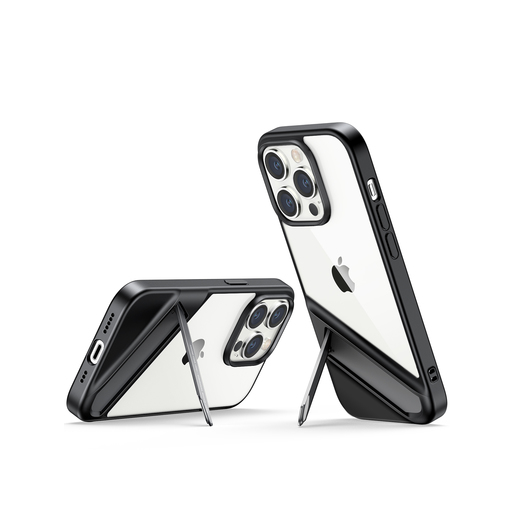 Чехол-накладка UGREEN LP636 для смартфона Apple iPhone 14 Pro Max, черный/прозрачный (90927)