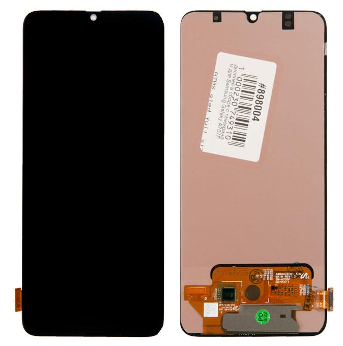 

Дисплей, матрица и тачскрин для Samsung Galaxy A707F A70S oled full size, черный (A707F) (898004)