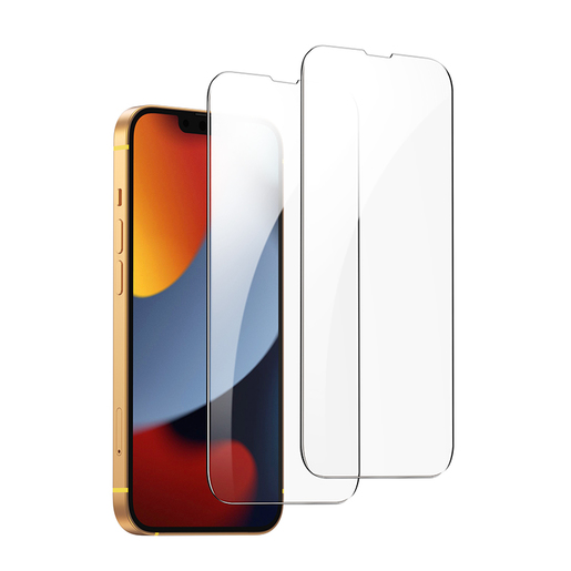 

Защитное стекло Ugreen SP194 для экрана смартфона Apple iPhone 13/13 Pro/14, Full screen, ударопрочное, 2.5D, 2шт. (80967)