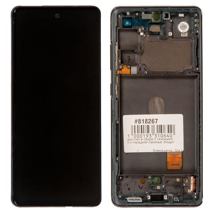 

Дисплей, матрица и тачскрин Samsung для Samsung Galaxy S20 FE (SM-G780F) черный оригинал (G780) (818267)