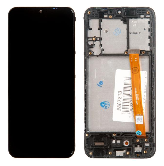 

Дисплей в сборе с тачскрином и рамкой для Samsung Galaxy A102 A10e TFT, черный (A102F) (887213)
