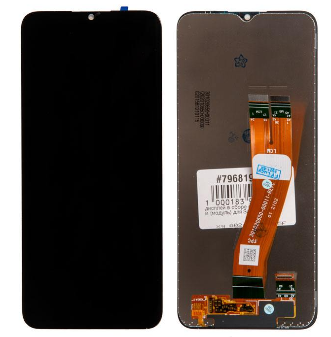 

Дисплей в сборе с тачскрином (модуль) для Samsung Galaxy A02s SM-A025F черный оригинал (A025F) (796819)