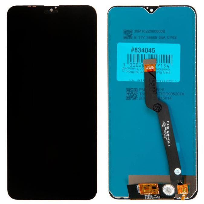 

Дисплей в сборе с тачскрином (модуль) для Samsung Galaxy A10 (SM-A105F), M10 (SM-M105F) original TFT, черный (A105F) (834045)
