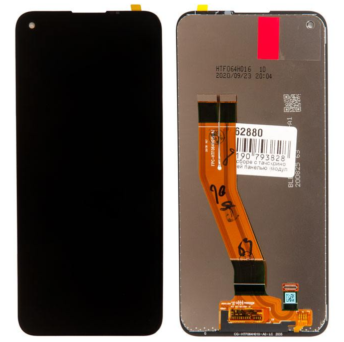 

Дисплей в сборе с тачскрином (модуль) для Samsung Galaxy A11 SM-A115F original TFT, черный (A115F) (762880)