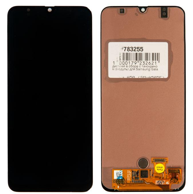 

Дисплей в сборе с тачскрином (модуль) для Samsung Galaxy A50 (SM-A505F) Super Amoled, черный (A505F) (783255)