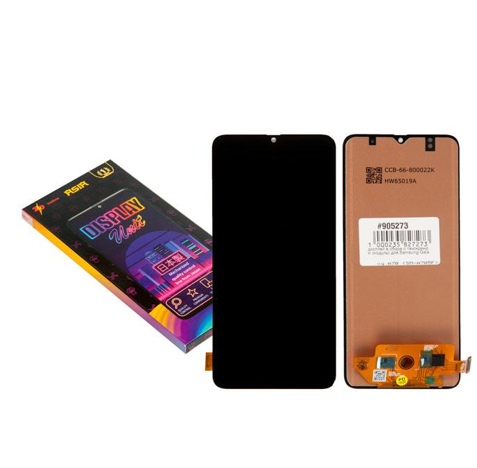 

Дисплей в сборе с тачскрином (модуль) для Samsung Galaxy A70 (SM-A705F) IPS ZeepDeep ASIA, черный (A705F) (905273)