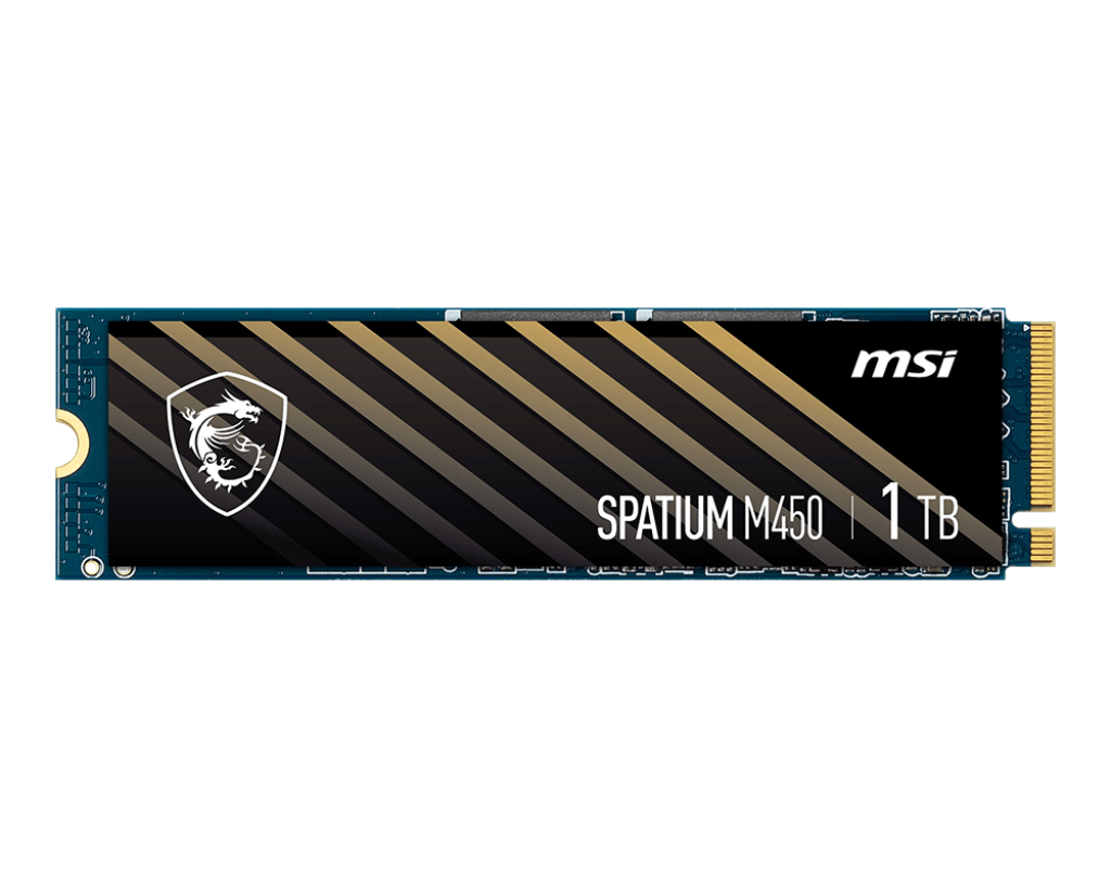 

Твердотельный накопитель (SSD) MSI 1Tb SPATIUM M450, 2280, M.2, NVMe (S78-440L690-P83) Retail