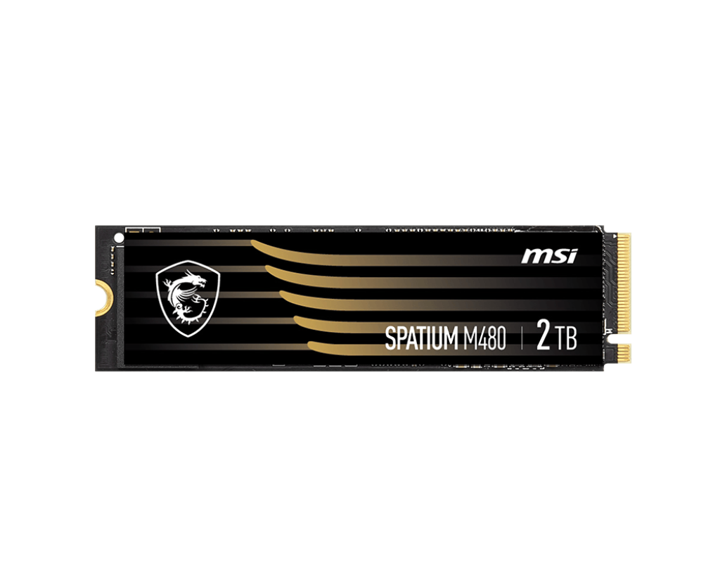 Твердотельный накопитель (SSD) MSI 2Tb SPATIUM M480, 2280, M.2, NVMe (S78-440Q150-P83) Retail - фото 1