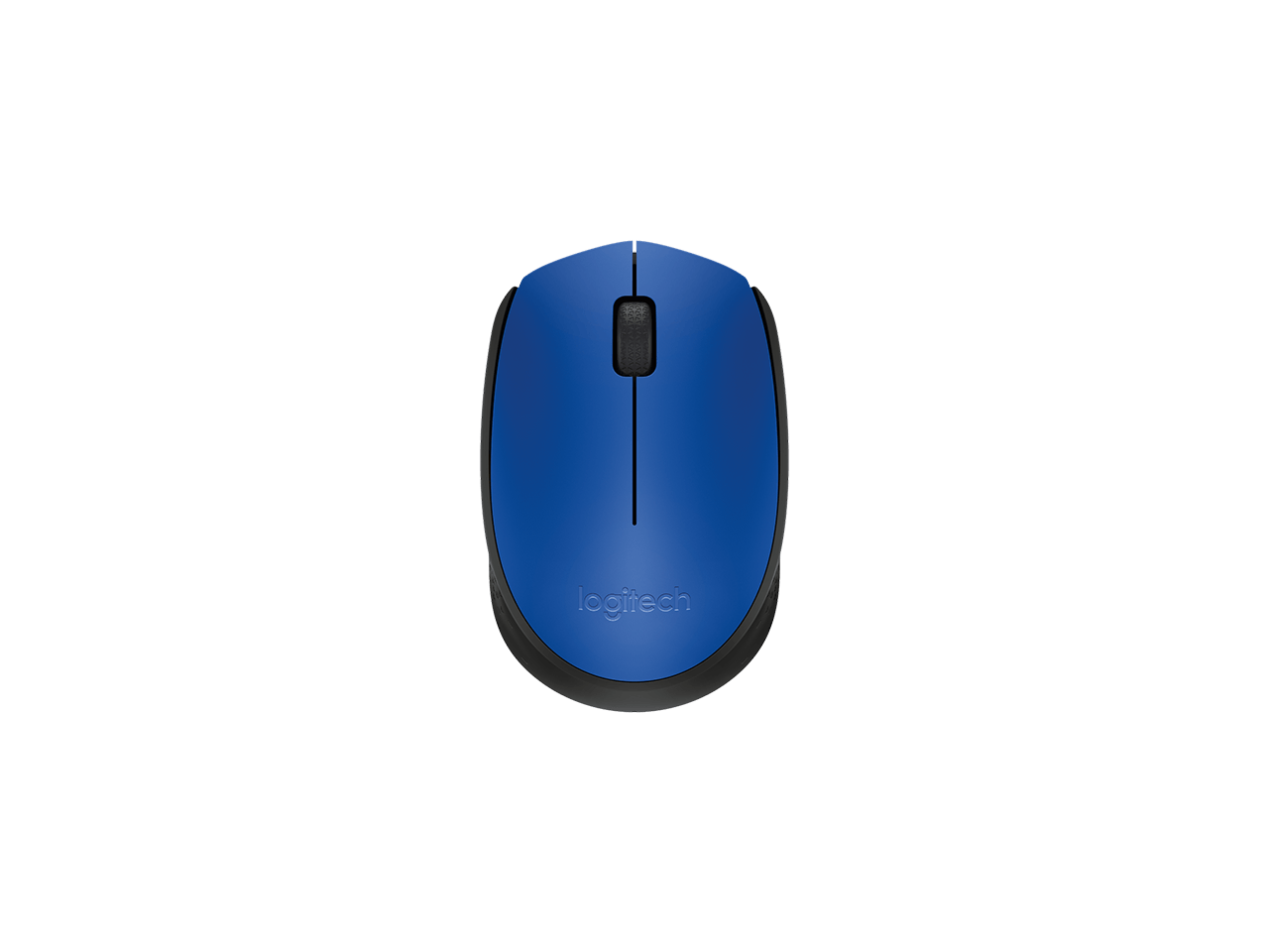 Мышь беспроводная Logitech M170, 1000dpi, оптическая светодиодная, USB, синий (910-004647)