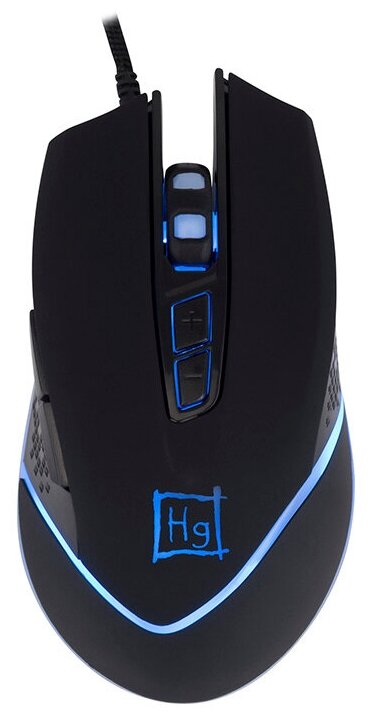 Мышь проводная Harper GM-B35, 2400dpi, оптическая светодиодная, USB, черный (GM-B35)