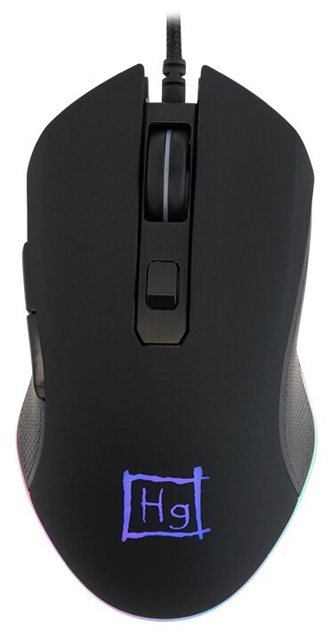 

Мышь проводная Harper GM-B55, 7200dpi, оптическая светодиодная, USB, черный (GM-B55), GM-B55