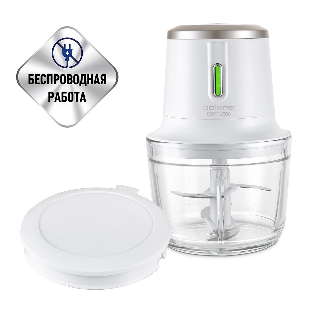 

Измельчитель Polaris PFC 0408, 400Вт, мясорубка, белый (PFC 0408), PFC 0408