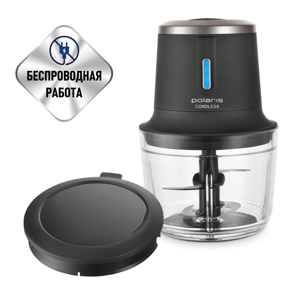 

Измельчитель Polaris PFC 0408, 400Вт, мясорубка, черный (PFC 0408), PFC 0408