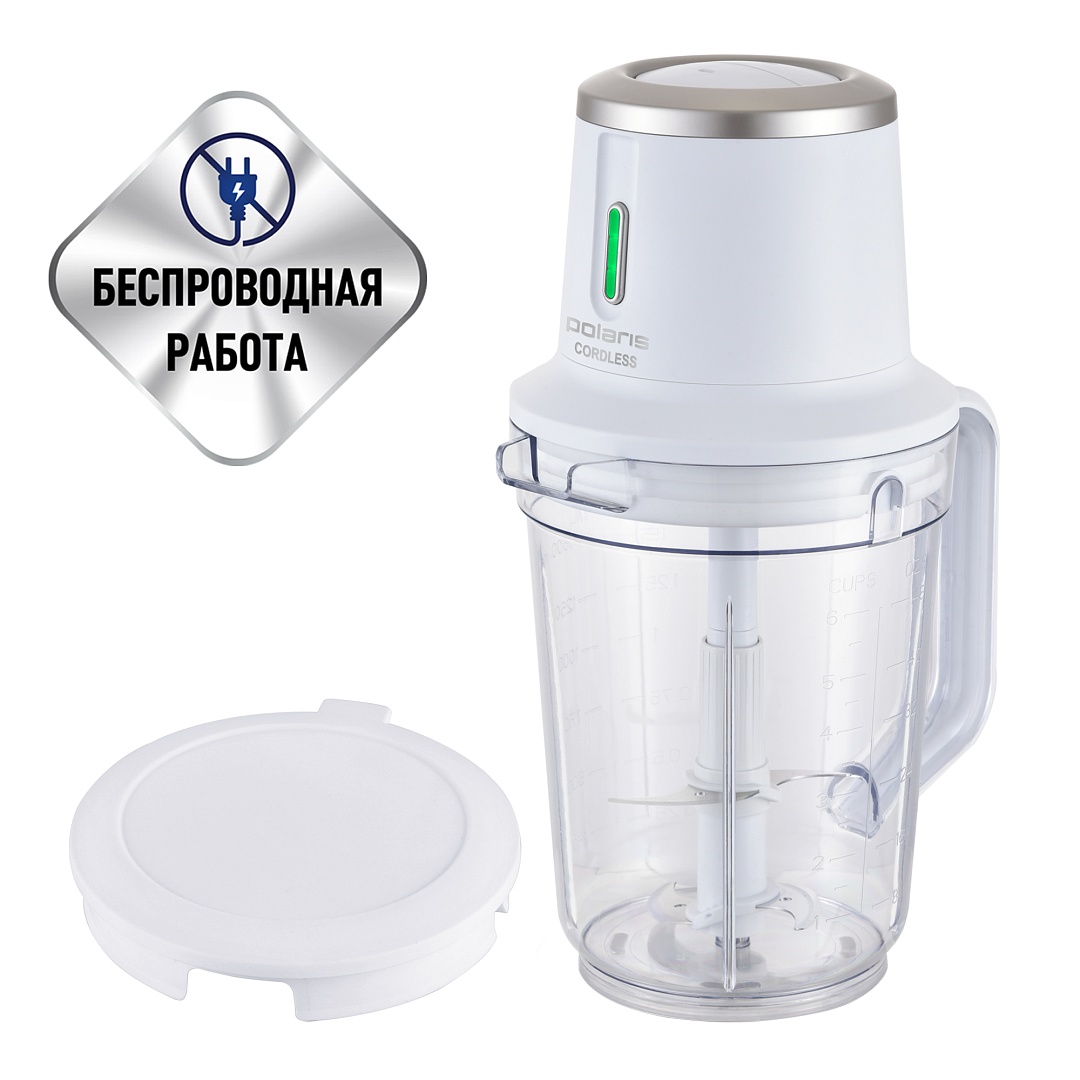 Блендер портативный Polaris PTB 0435 CordLess 400 Вт, 1.5 л