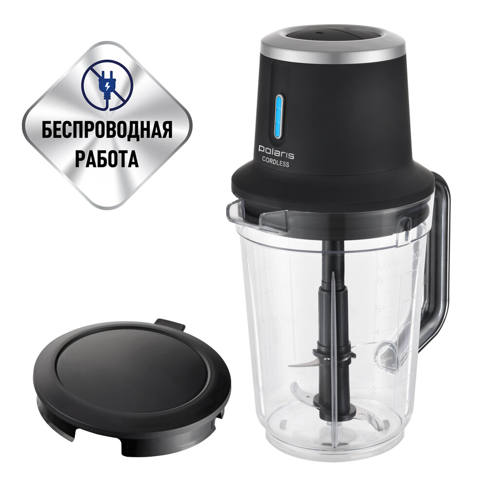 Блендер портативный Polaris PTB 0435 CordLess 400 Вт, 1.5 л