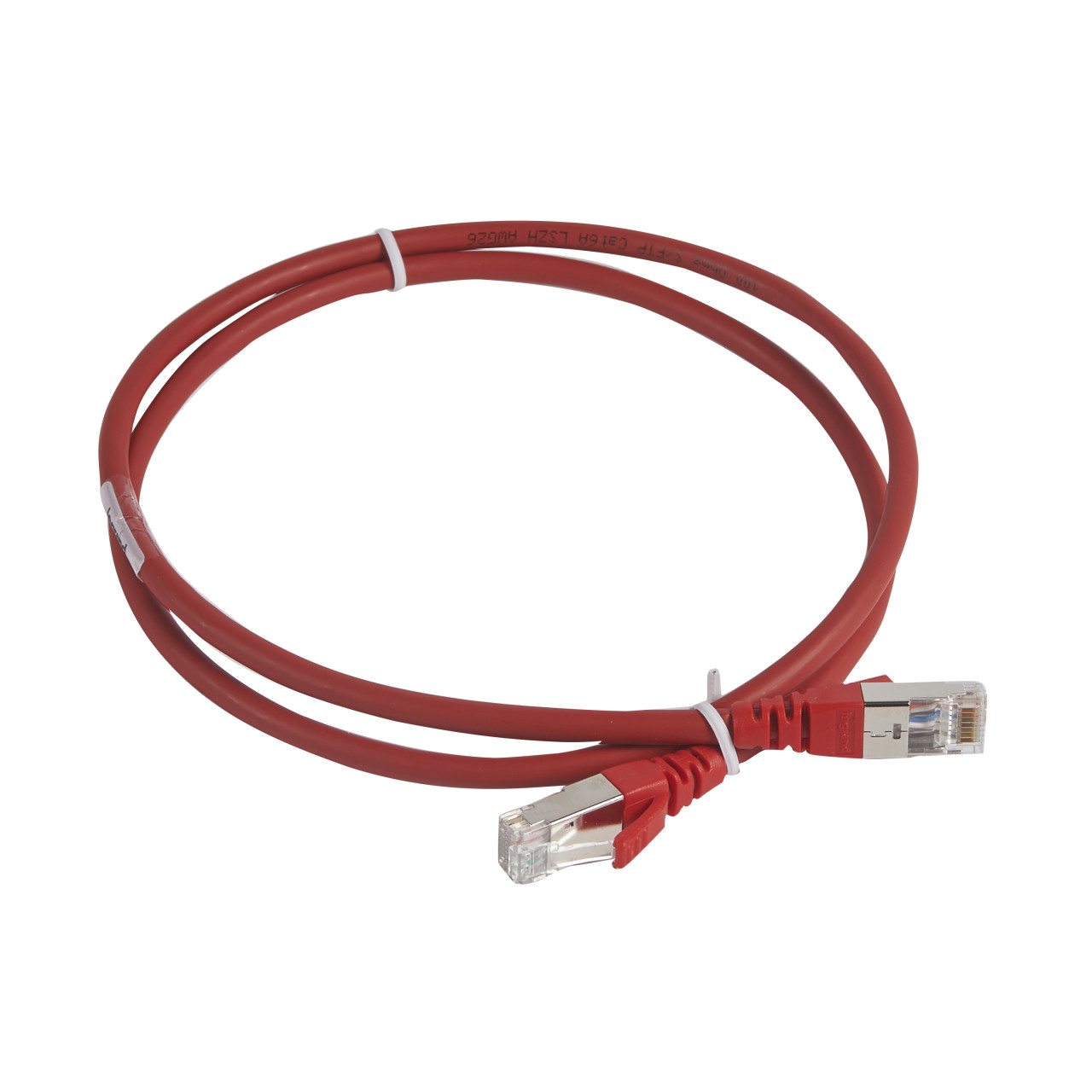 

Патч-корд UTP кат.6a, 3м, RJ45-RJ45, красный, LSZH, Legrand (51880)